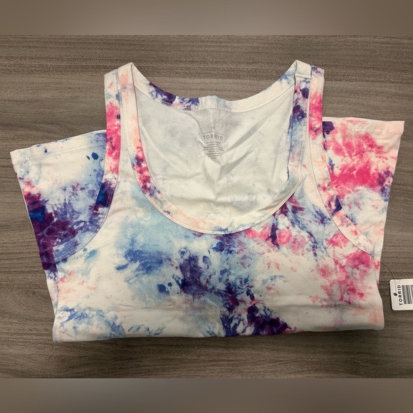 Torrid Tie-Dye Tank Top - Picture 3 of 5